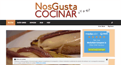 Desktop Screenshot of nosgustacocinar.com